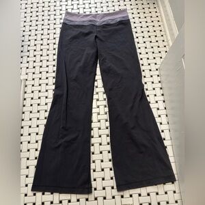 lululemon athletica Black Wide Leg Pants
